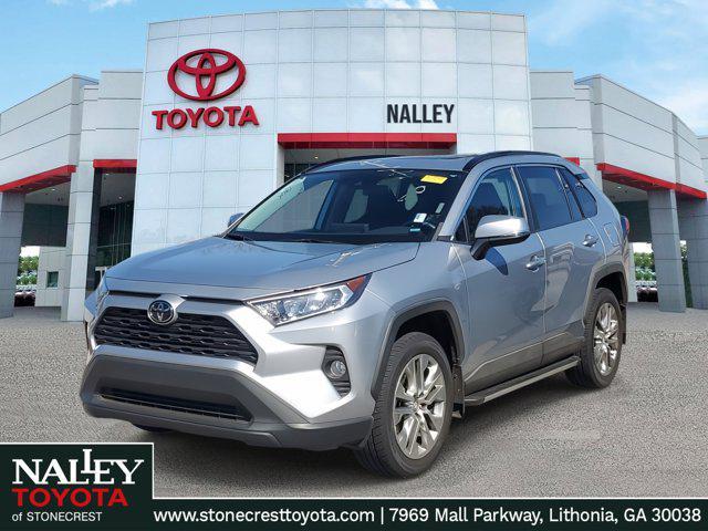 used 2020 Toyota RAV4 car, priced at $27,850