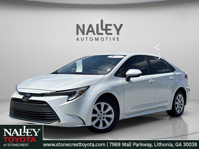 used 2024 Toyota Corolla Hybrid car, priced at $23,000