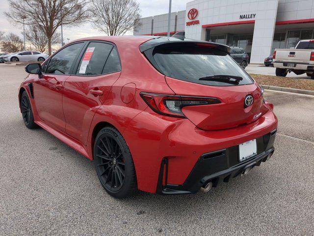 new 2025 Toyota GR Corolla car, priced at $49,476