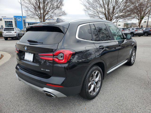 used 2023 BMW X3 car, priced at $36,500