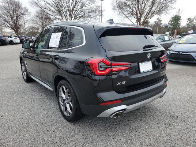 used 2023 BMW X3 car, priced at $36,500