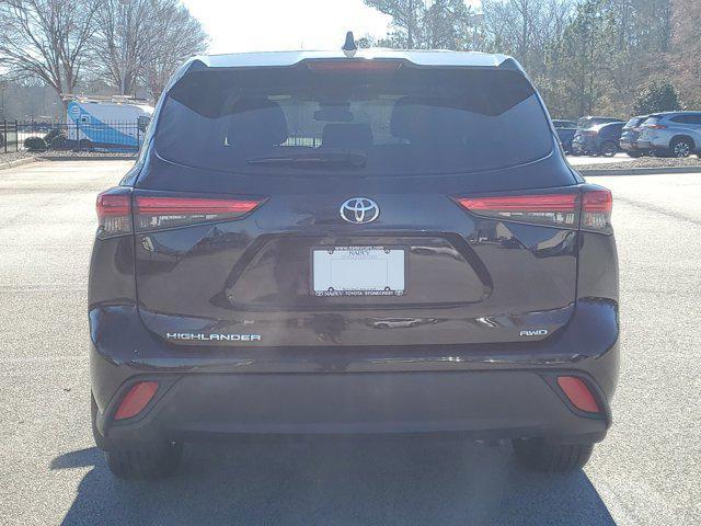 used 2022 Toyota Highlander car, priced at $29,450