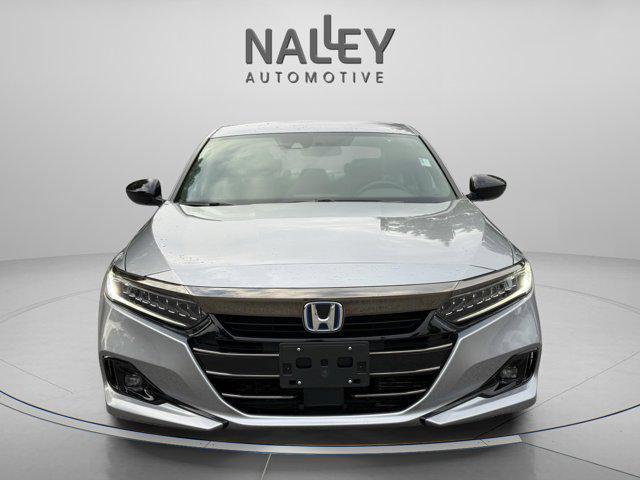 used 2022 Honda Accord Hybrid car, priced at $27,500