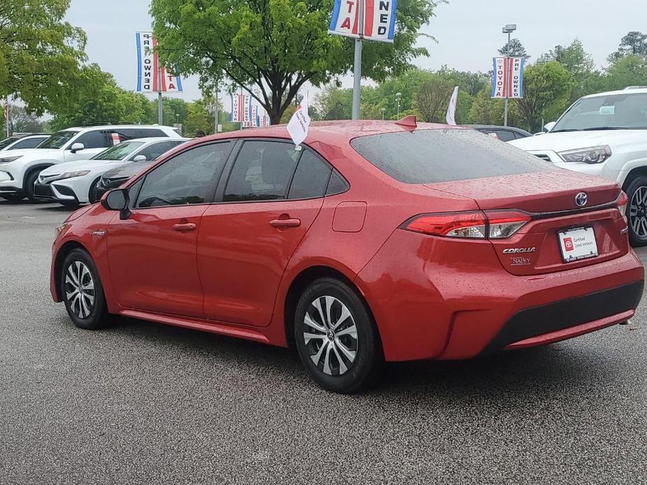 used 2021 Toyota Corolla Hybrid car, priced at $19,678