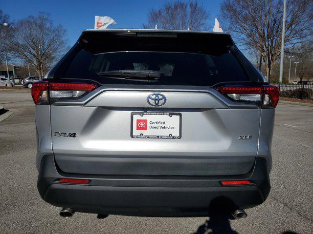 used 2021 Toyota RAV4 car, priced at $25,500