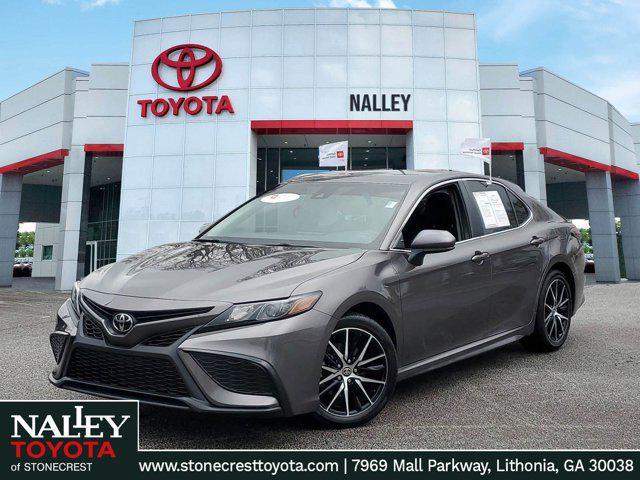 used 2021 Toyota Camry car, priced at $23,500