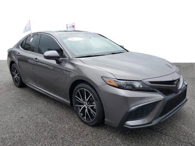 used 2021 Toyota Camry car, priced at $23,500