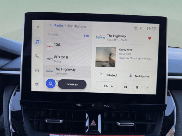 new 2026 Toyota Corolla Hybrid car, priced at $37,896