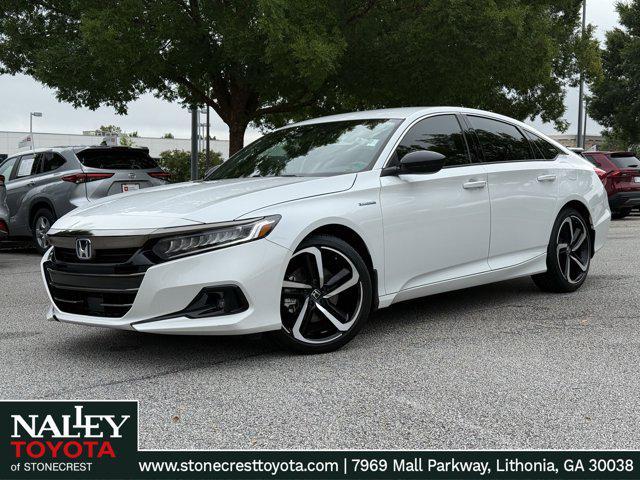 used 2022 Honda Accord Hybrid car, priced at $29,000