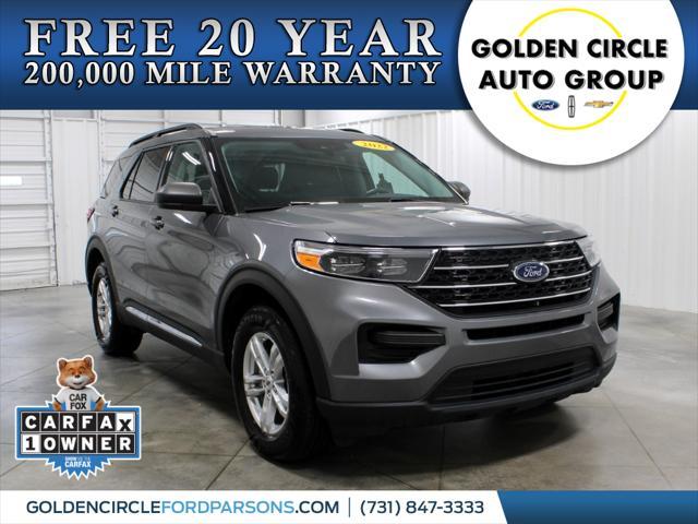 used 2022 Ford Explorer car, priced at $33,412