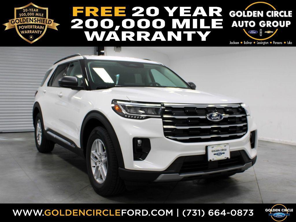 new 2025 Ford Explorer car, priced at $40,499
