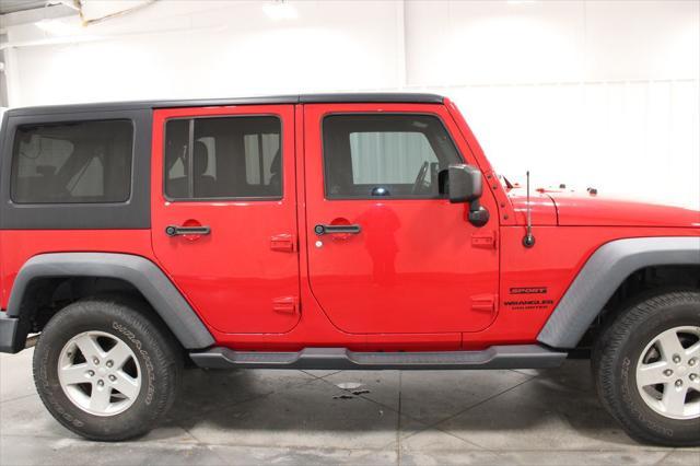 used 2016 Jeep Wrangler Unlimited car, priced at $18,650
