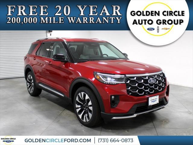 new 2025 Ford Explorer car, priced at $55,673