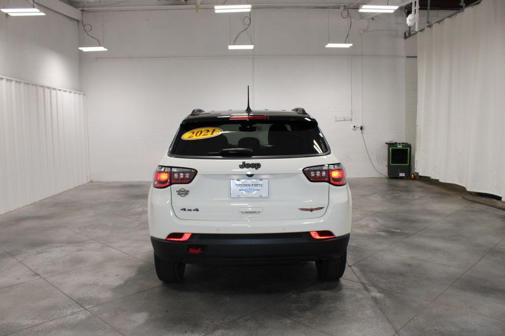 used 2021 Jeep Compass car, priced at $22,418
