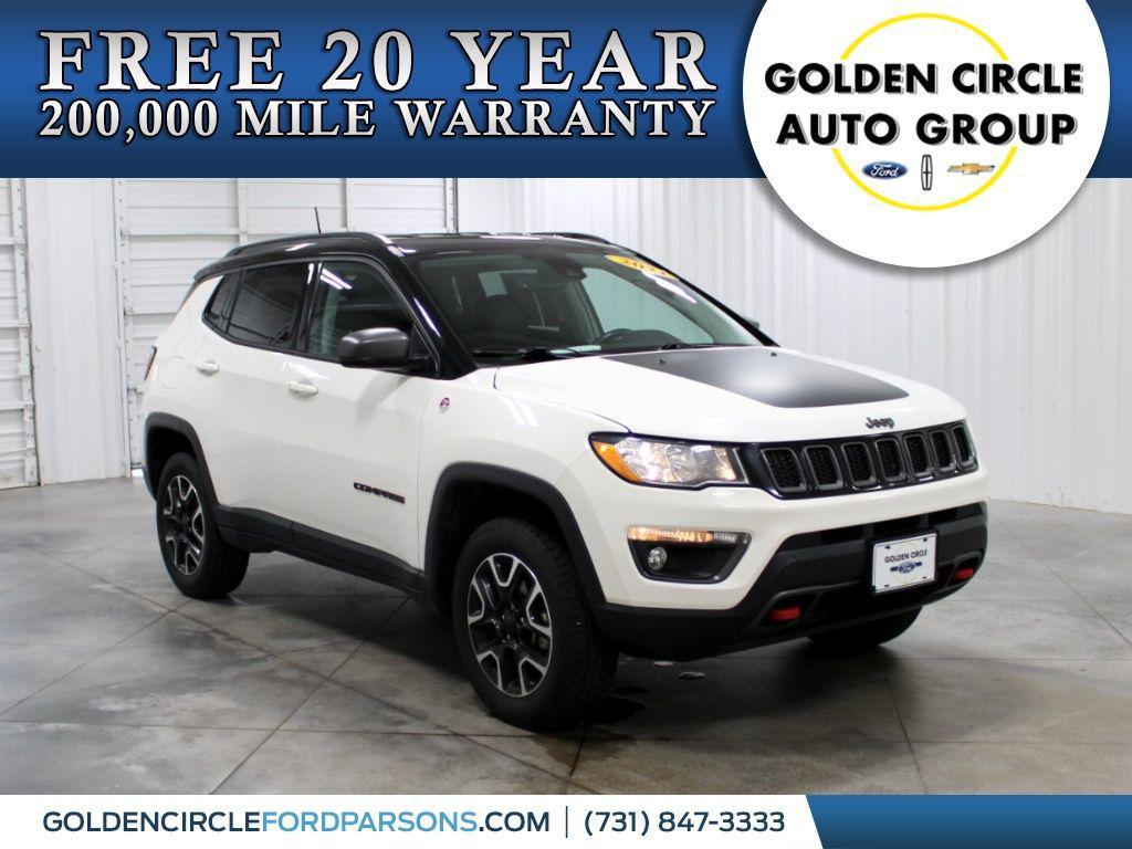 used 2021 Jeep Compass car, priced at $22,418
