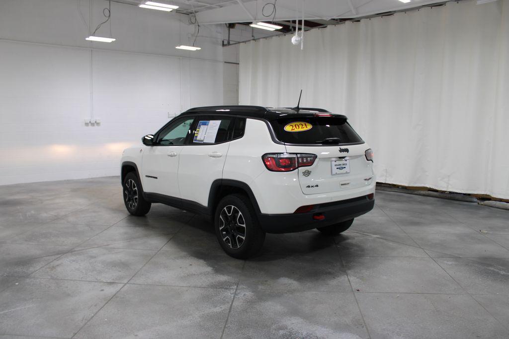 used 2021 Jeep Compass car, priced at $22,418