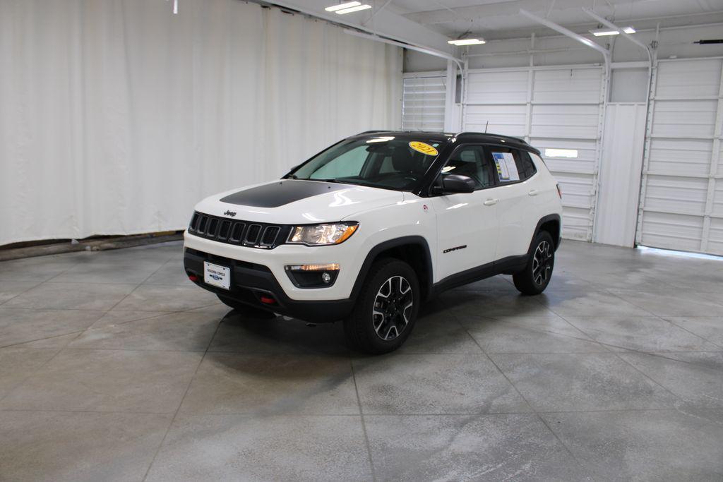used 2021 Jeep Compass car, priced at $22,418