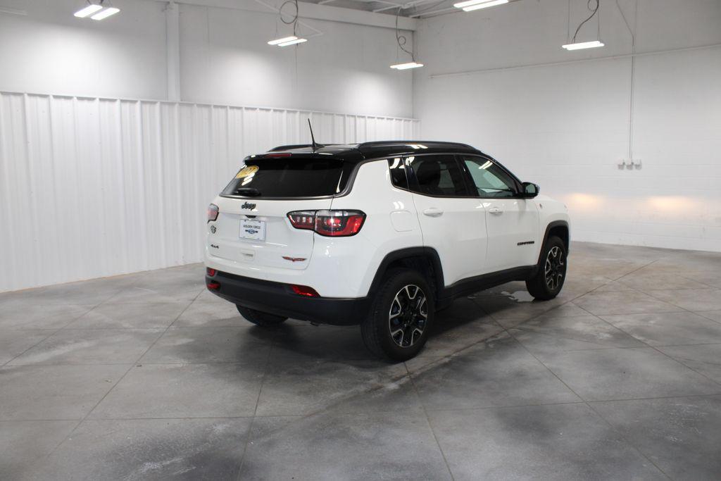 used 2021 Jeep Compass car, priced at $22,418