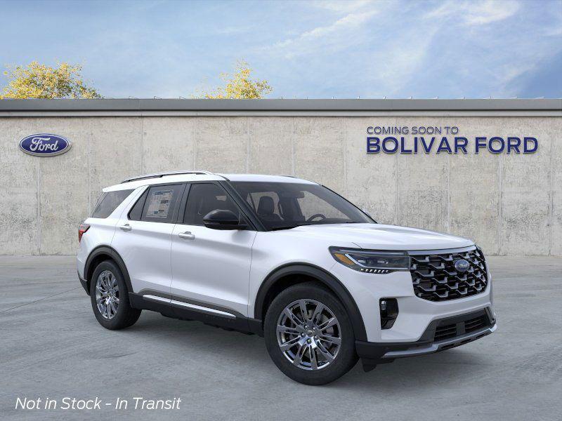 new 2025 Ford Explorer car, priced at $55,198
