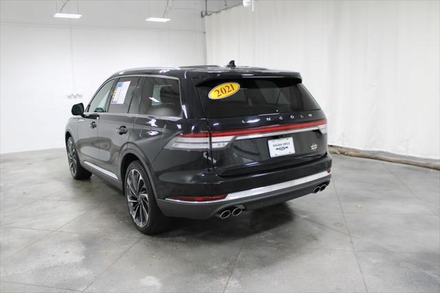 used 2021 Lincoln Aviator car, priced at $39,476