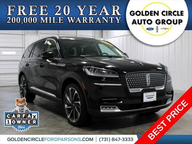 used 2021 Lincoln Aviator car, priced at $39,476