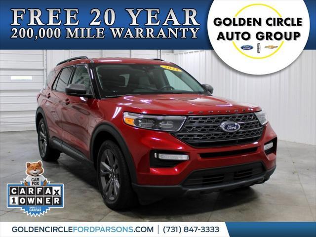 used 2021 Ford Explorer car, priced at $24,950