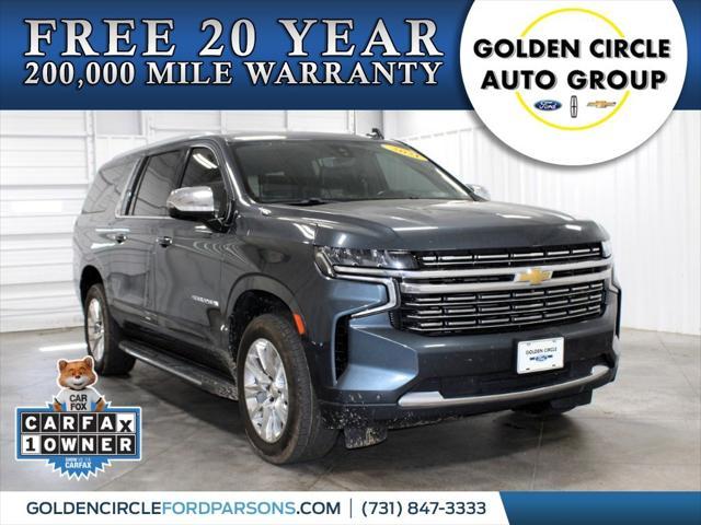 used 2021 Chevrolet Suburban car, priced at $45,268