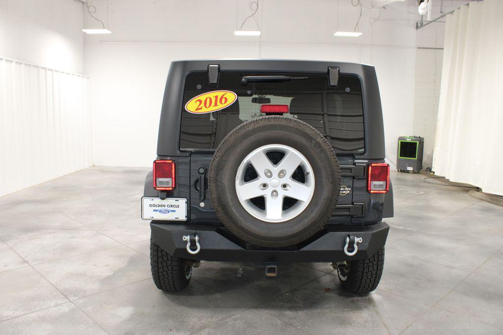 used 2016 Jeep Wrangler Unlimited car, priced at $16,698
