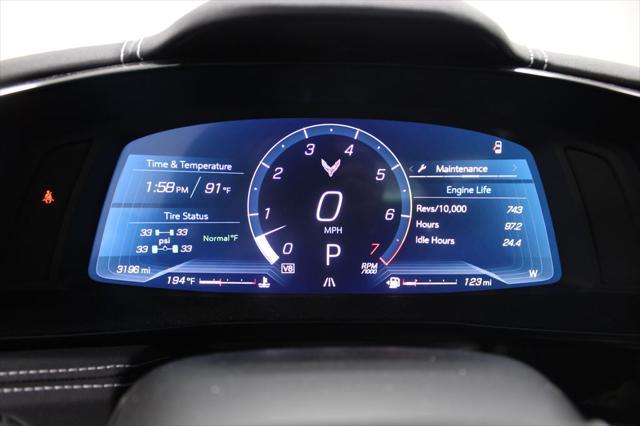used 2025 Chevrolet Corvette car, priced at $77,000
