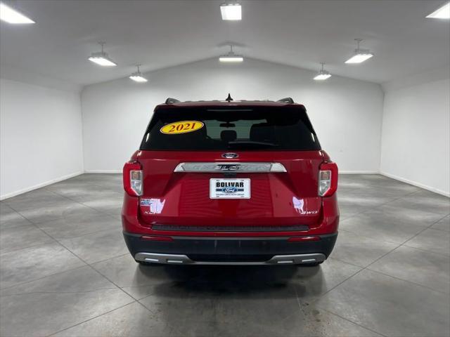 used 2021 Ford Explorer car, priced at $31,032