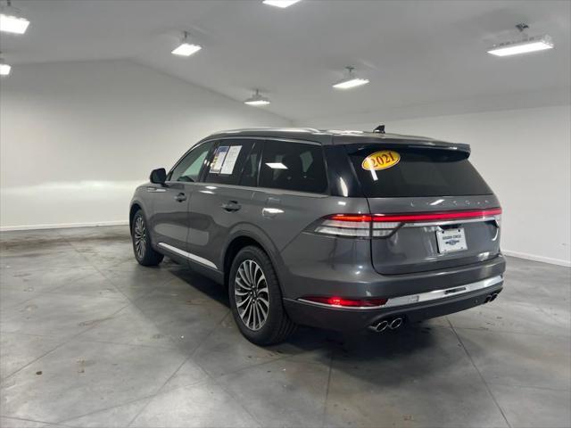 used 2021 Lincoln Aviator car, priced at $40,813