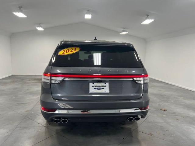 used 2021 Lincoln Aviator car, priced at $40,813