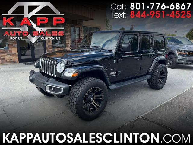 used 2018 Jeep Wrangler Unlimited car, priced at $27,995