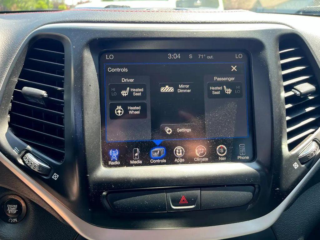 used 2018 Jeep Cherokee car, priced at $13,995