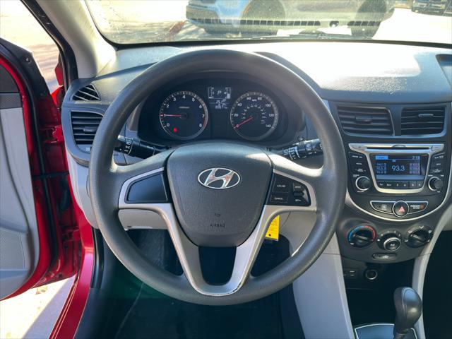 used 2015 Hyundai Accent car, priced at $8,995