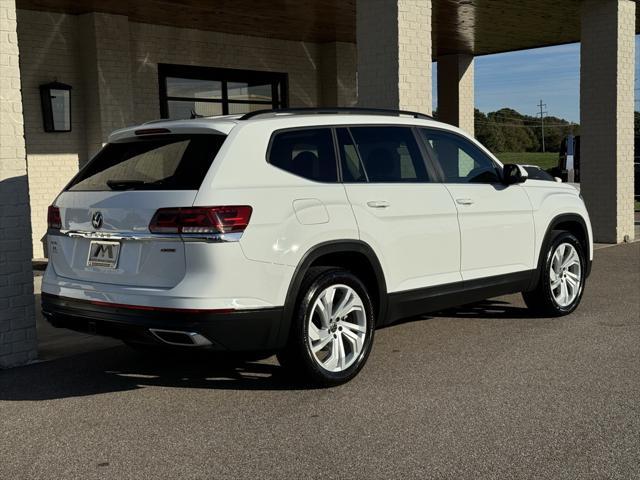 used 2021 Volkswagen Atlas car, priced at $25,498