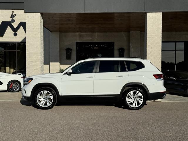 used 2021 Volkswagen Atlas car, priced at $25,498