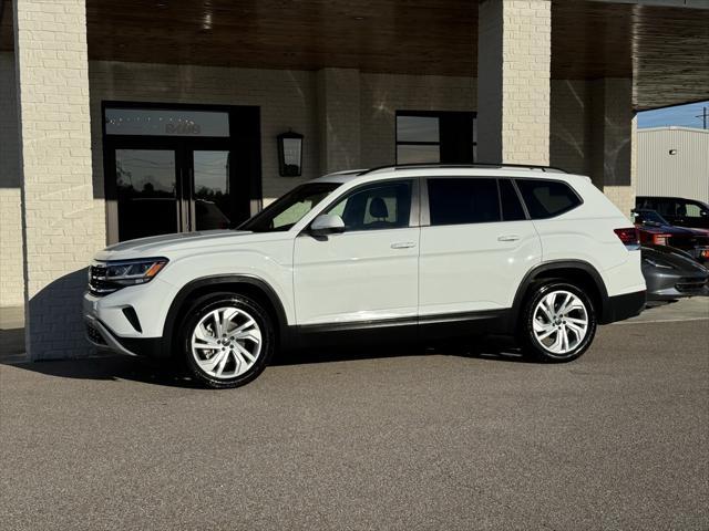 used 2021 Volkswagen Atlas car, priced at $25,498