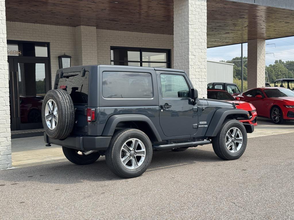 used 2018 Jeep Wrangler JK car, priced at $19,990