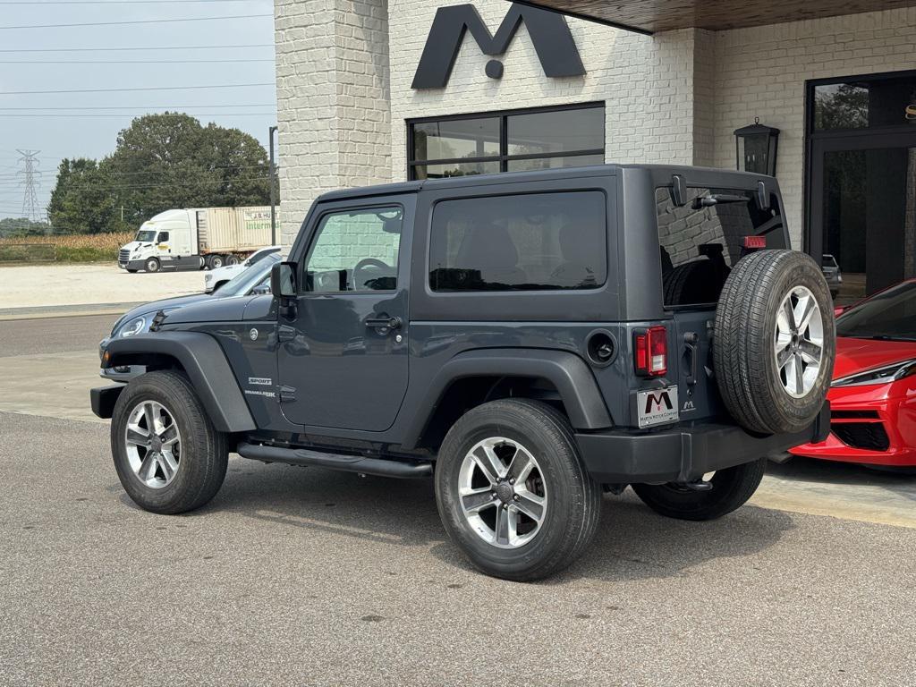 used 2018 Jeep Wrangler JK car, priced at $19,990