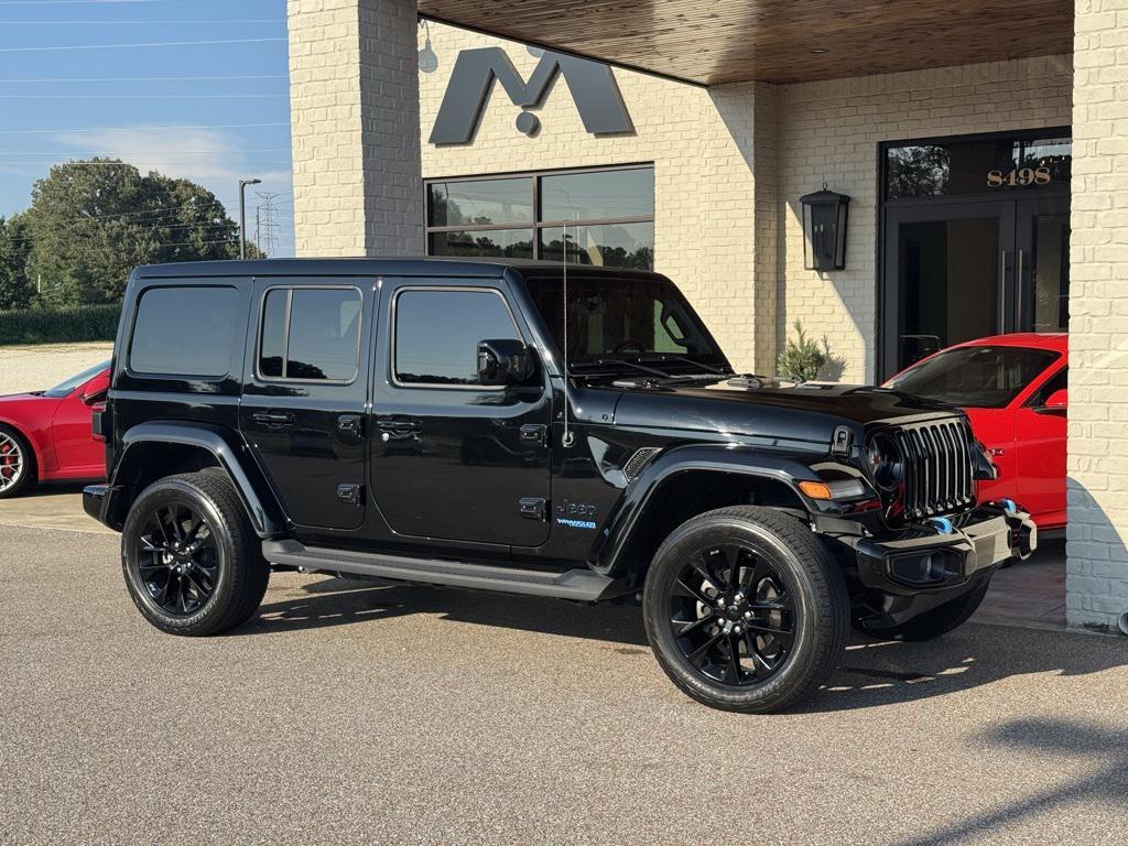 used 2021 Jeep Wrangler Unlimited 4xe car, priced at $34,990