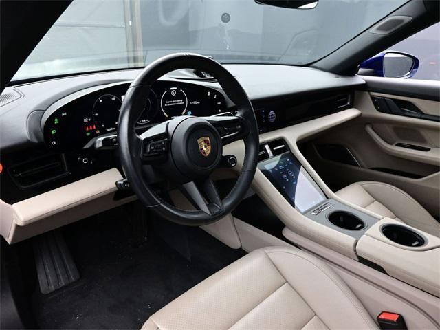 used 2022 Porsche Taycan car, priced at $60,900