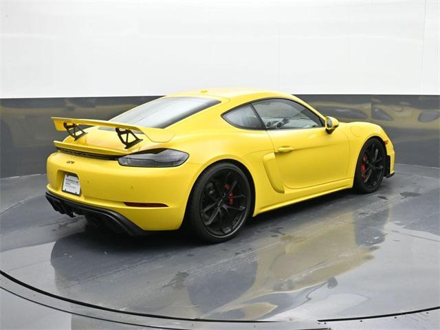 used 2022 Porsche 718 Cayman car, priced at $125,500
