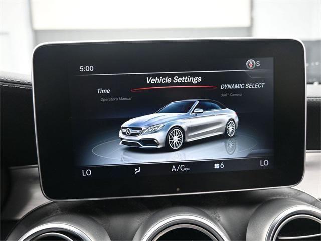 used 2017 Mercedes-Benz AMG C 63 car, priced at $44,991