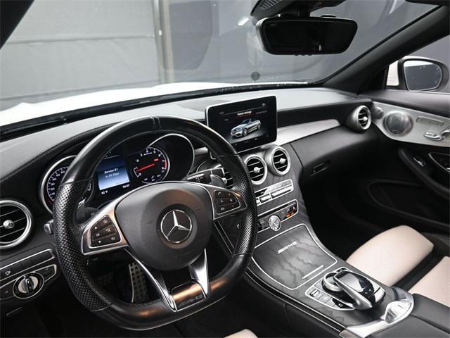 used 2017 Mercedes-Benz AMG C 63 car, priced at $44,991