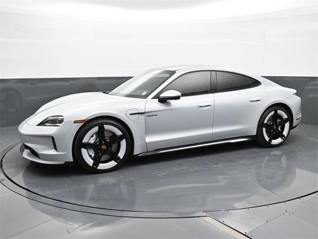 used 2025 Porsche Taycan car, priced at $137,500