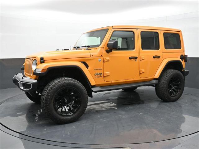 used 2021 Jeep Wrangler Unlimited car, priced at $38,991