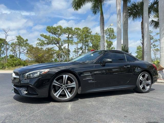 used 2017 Mercedes-Benz SL 450 car, priced at $41,419