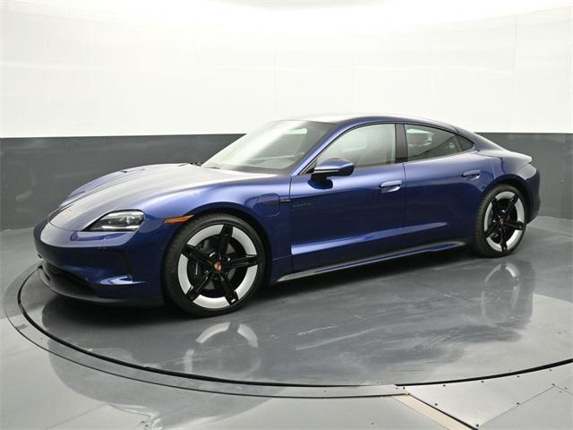 used 2025 Porsche Taycan car, priced at $113,900