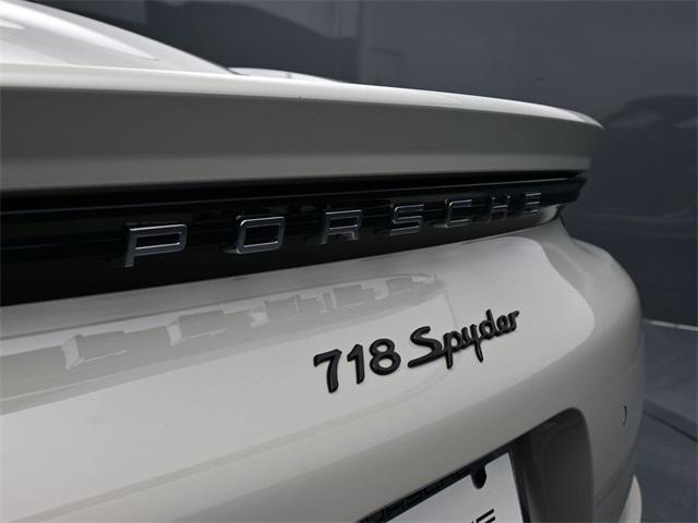 used 2023 Porsche 718 Spyder car, priced at $132,400
